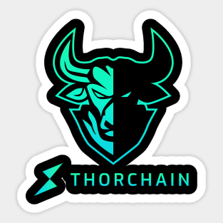 Thorchain  Crypto Cryptocurrency Rune  coin token Sticker